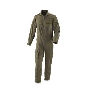 German Military OD Green Flight Coverall - Used