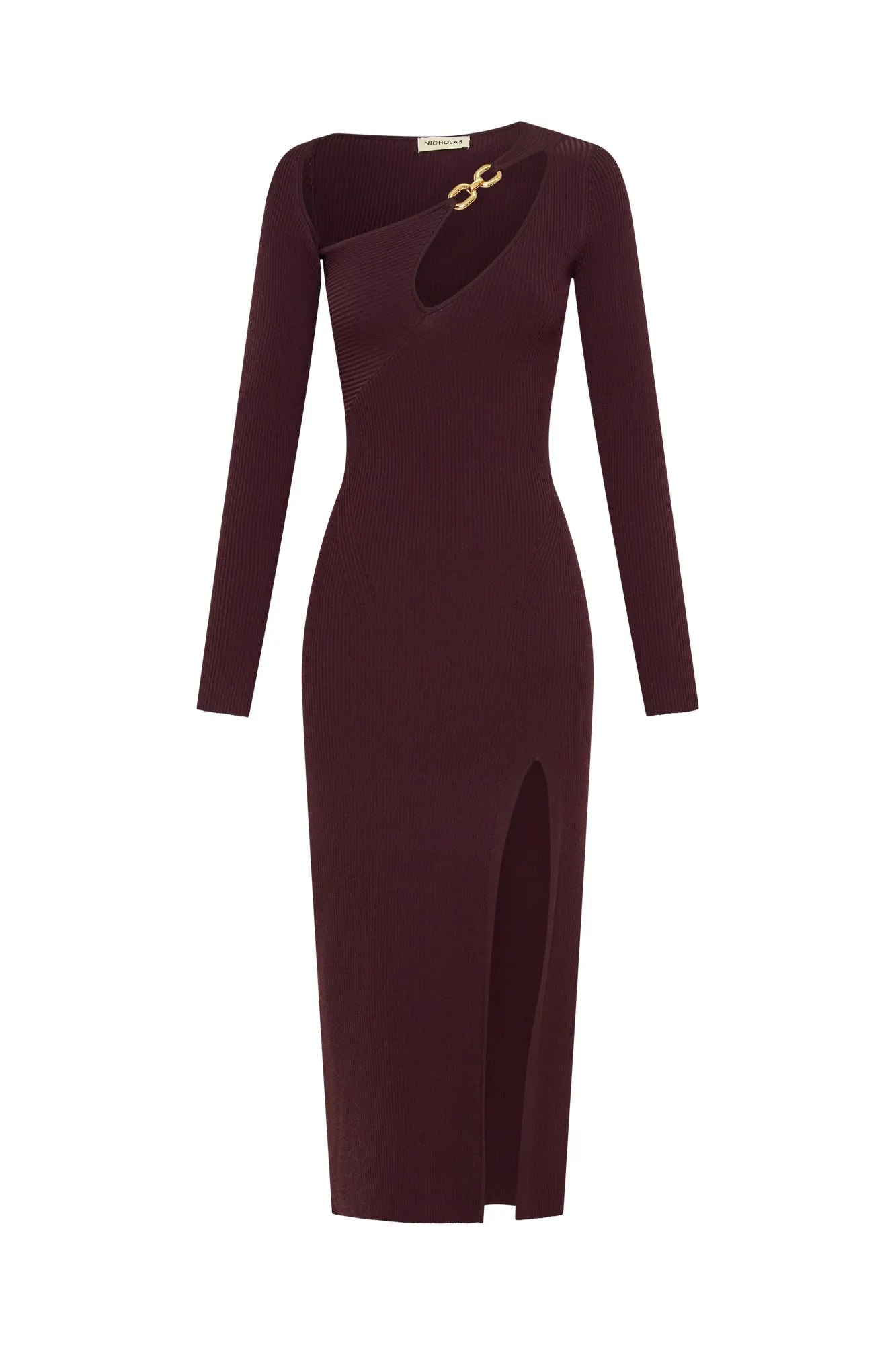 Ginerva Dress - Dark Plum