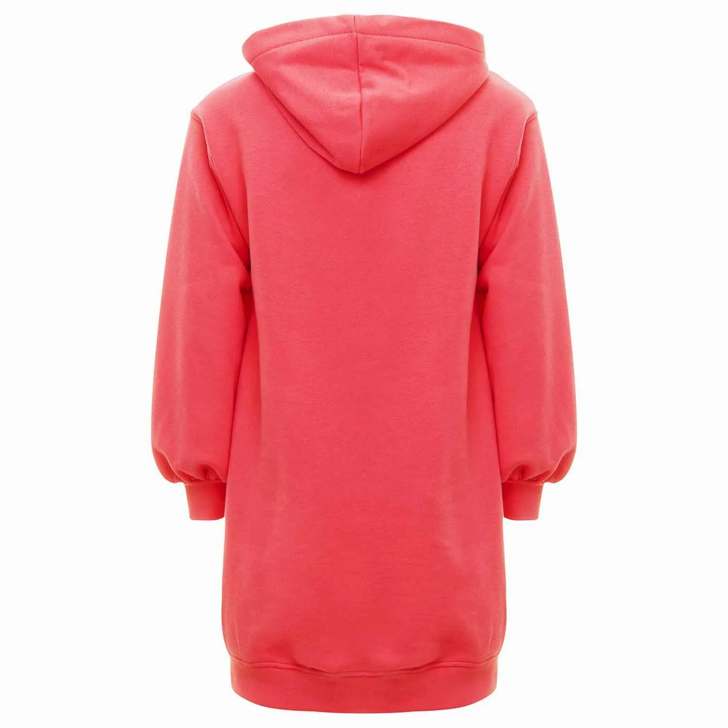 Girls Pink Sweatshirt Dress
