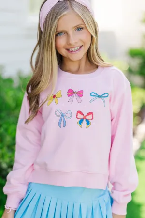 Girls: Princess Era Blush Graphic Sweatshirt