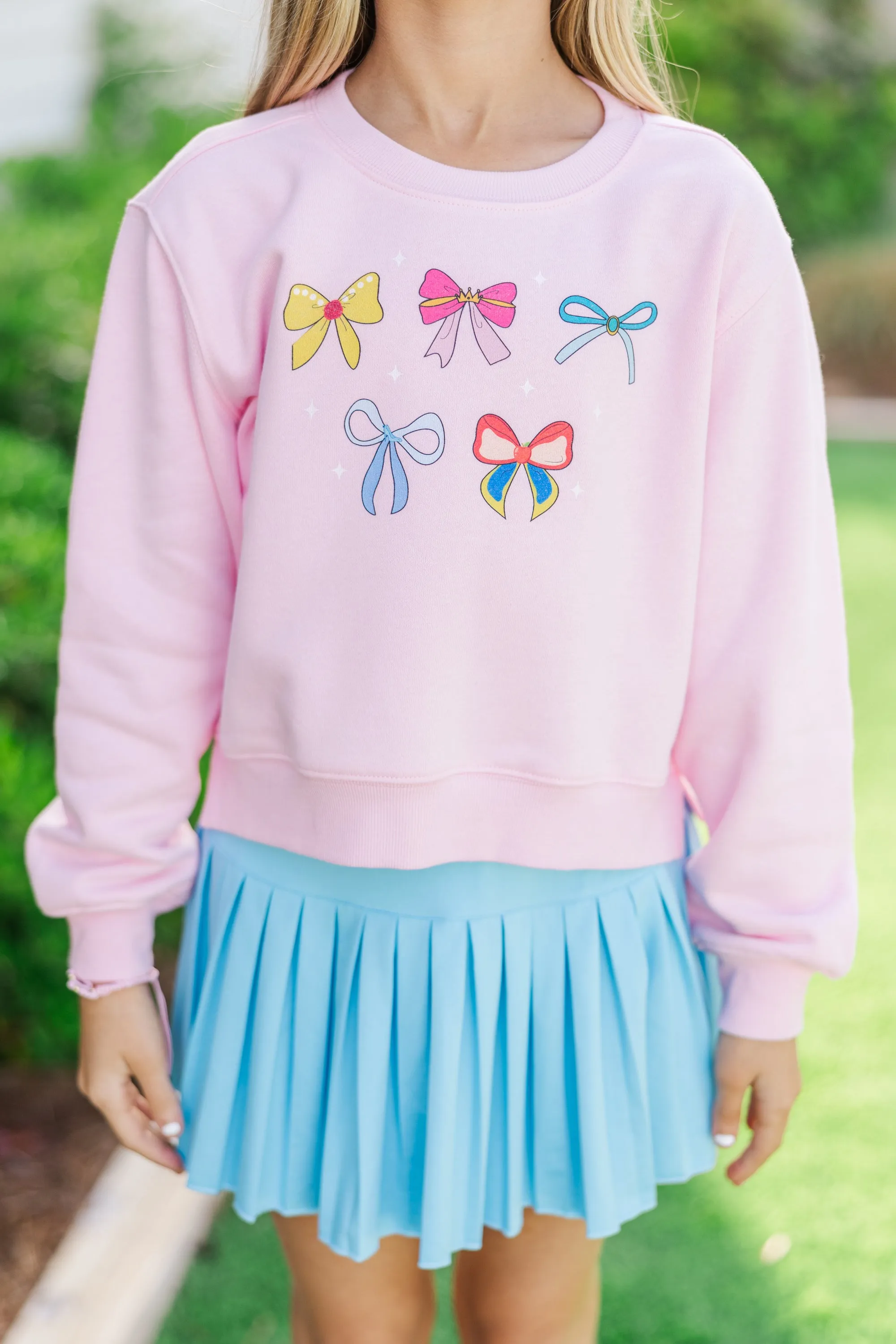 Girls: Princess Era Blush Graphic Sweatshirt