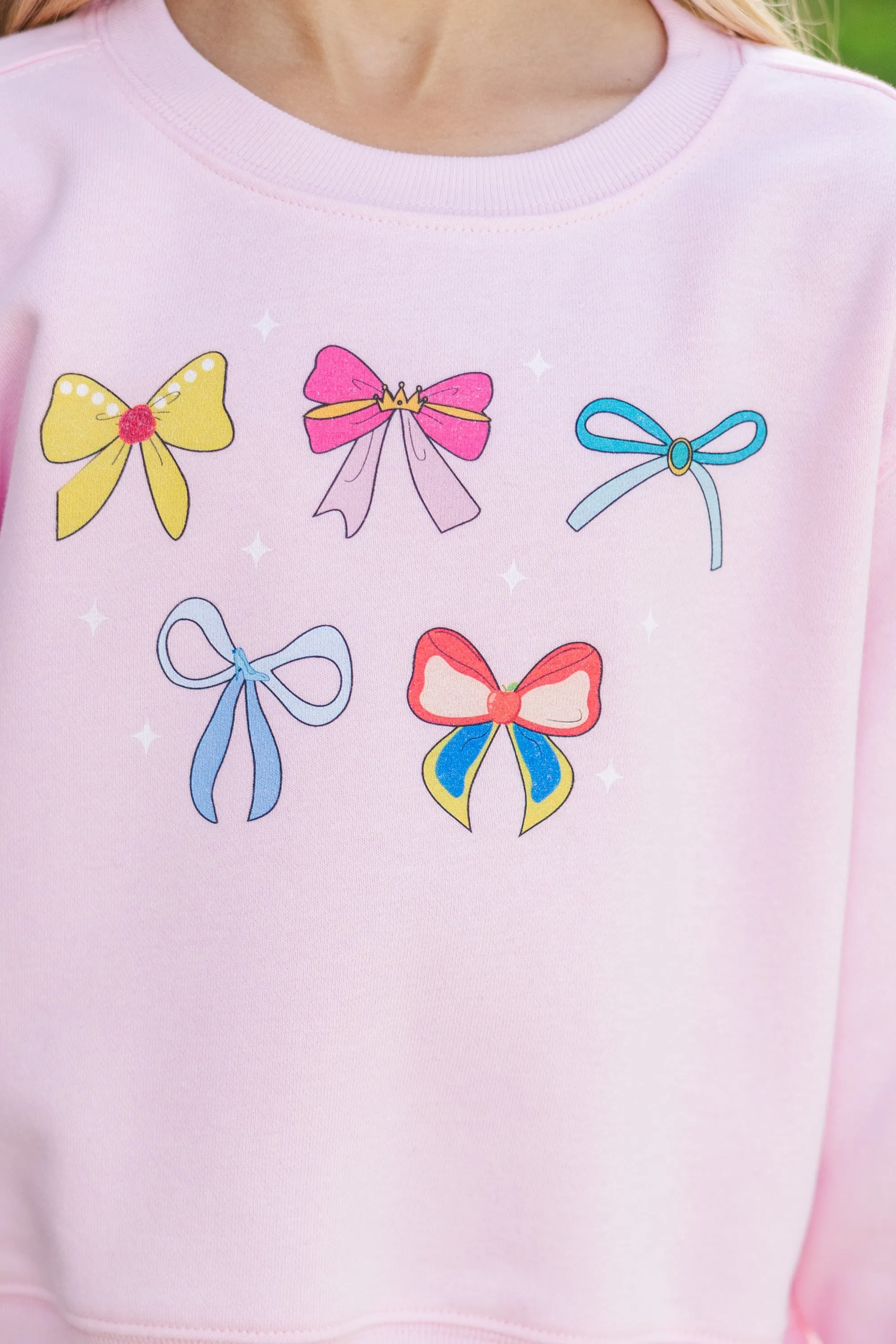 Girls: Princess Era Blush Graphic Sweatshirt