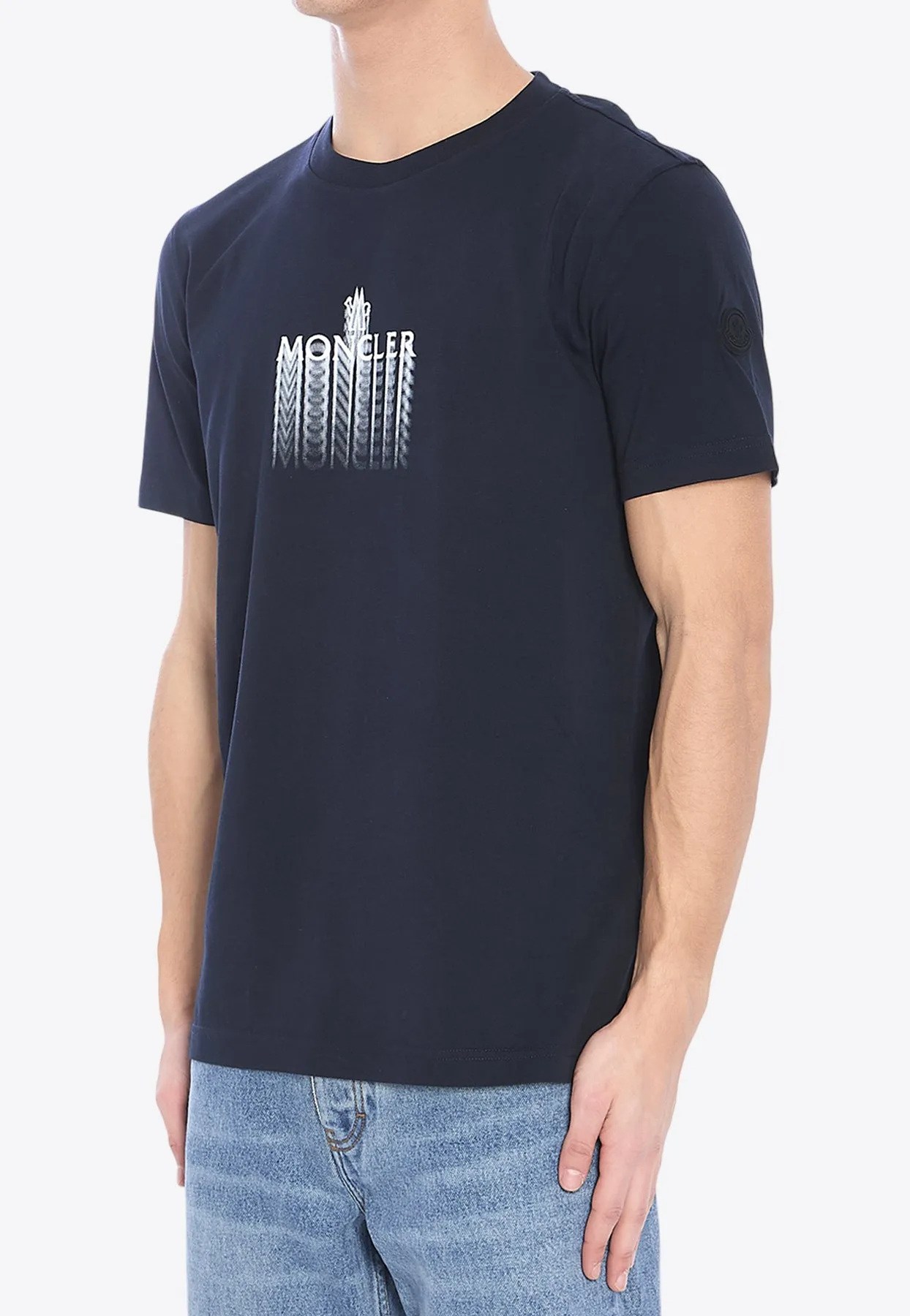 Gradient Logo Print T-shirt