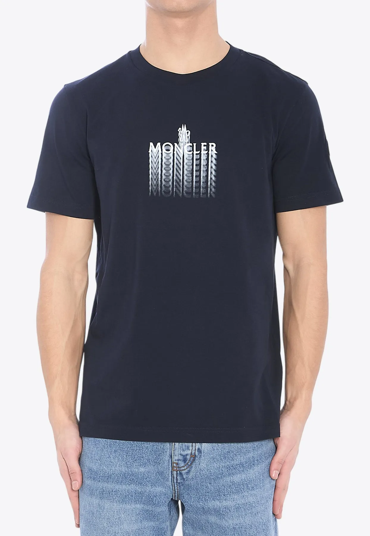 Gradient Logo Print T-shirt