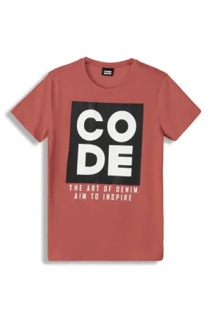 Graphic T-Shirt _ 152315 _ Dark Rose