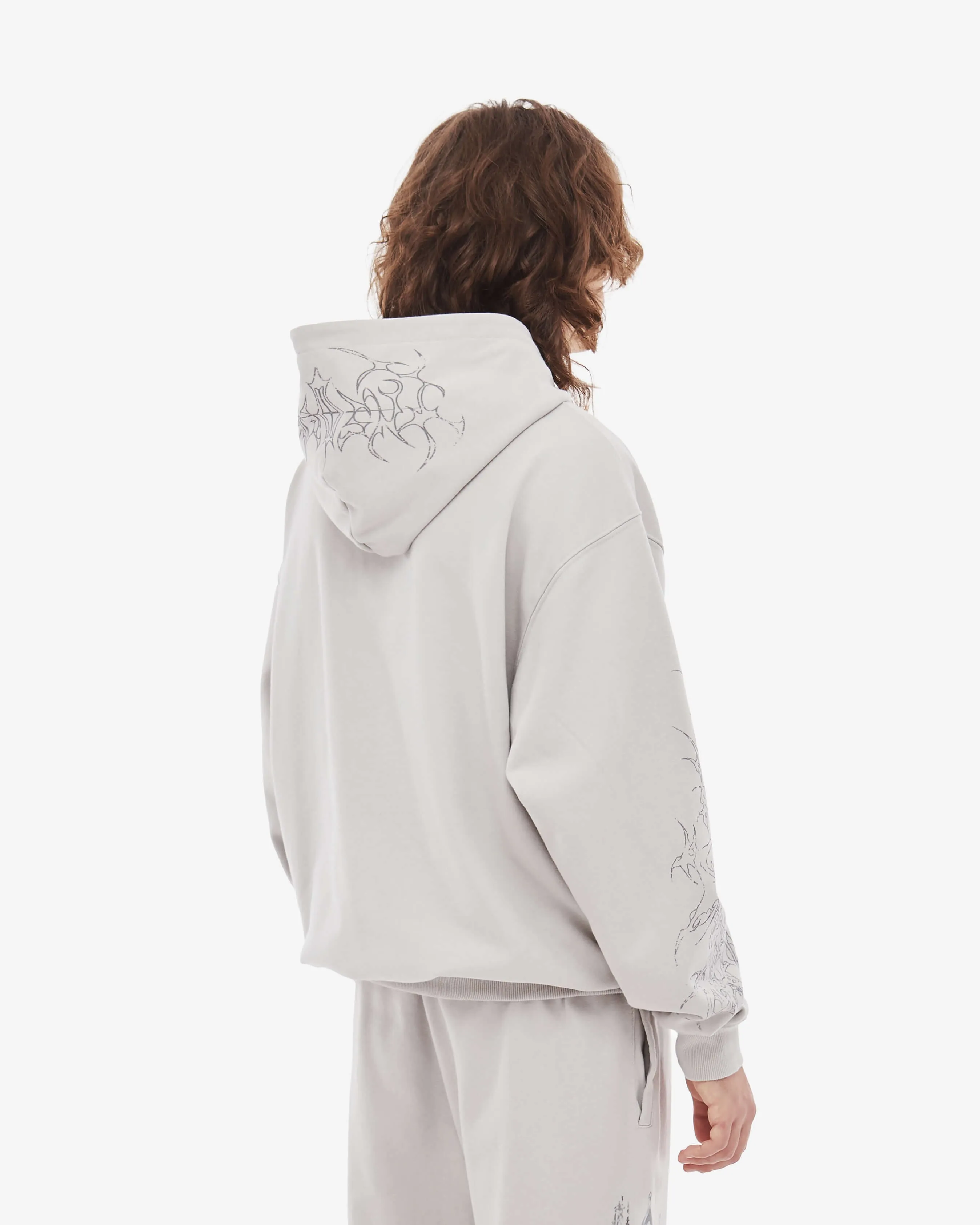Gray Cathedral V2 Zip Hoodie