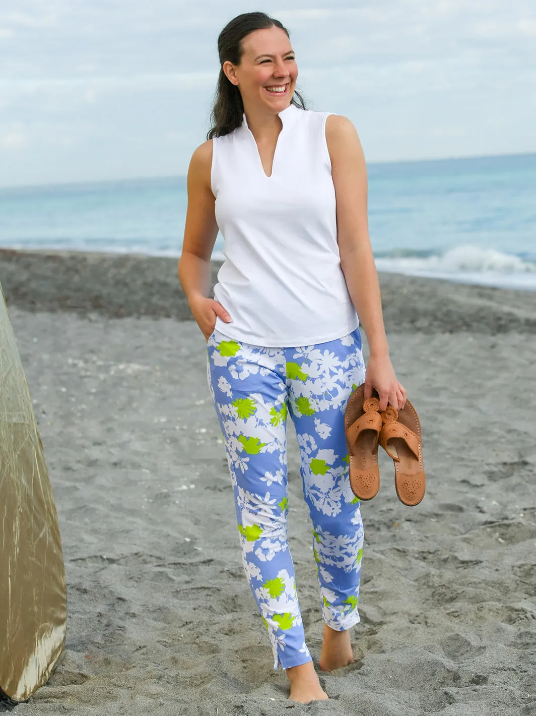Hadley Sleeveless Top White
