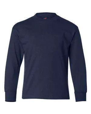 Hanes Youth Tagless® Long Sleeve T-Shirt - 5546