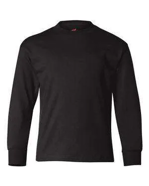 Hanes Youth Tagless® Long Sleeve T-Shirt - 5546