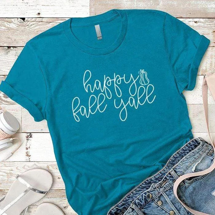 Happy Fall Yall Premium Tees