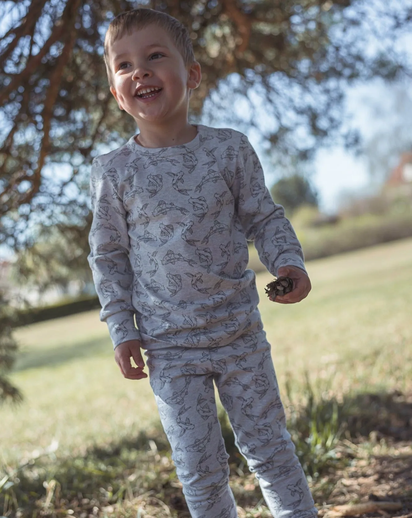 Happy printed leggings