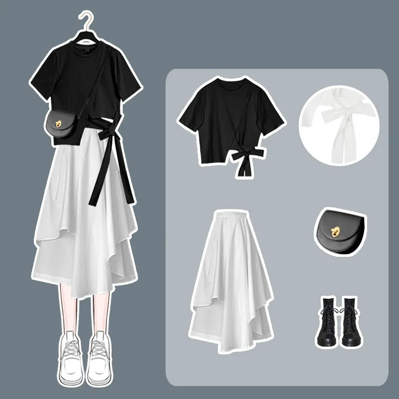 Harajuku top   dress two-piece set   UB98299