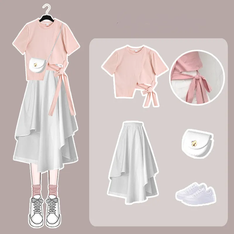 Harajuku top   dress two-piece set   UB98299