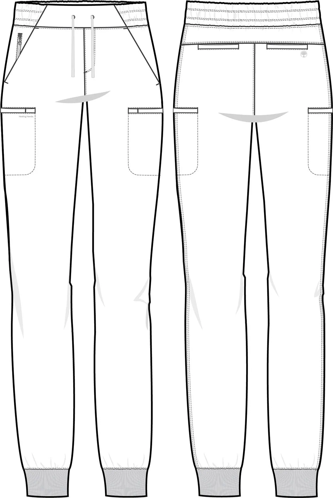 HH Works HH050 Rhea Jogger Pants Ceil