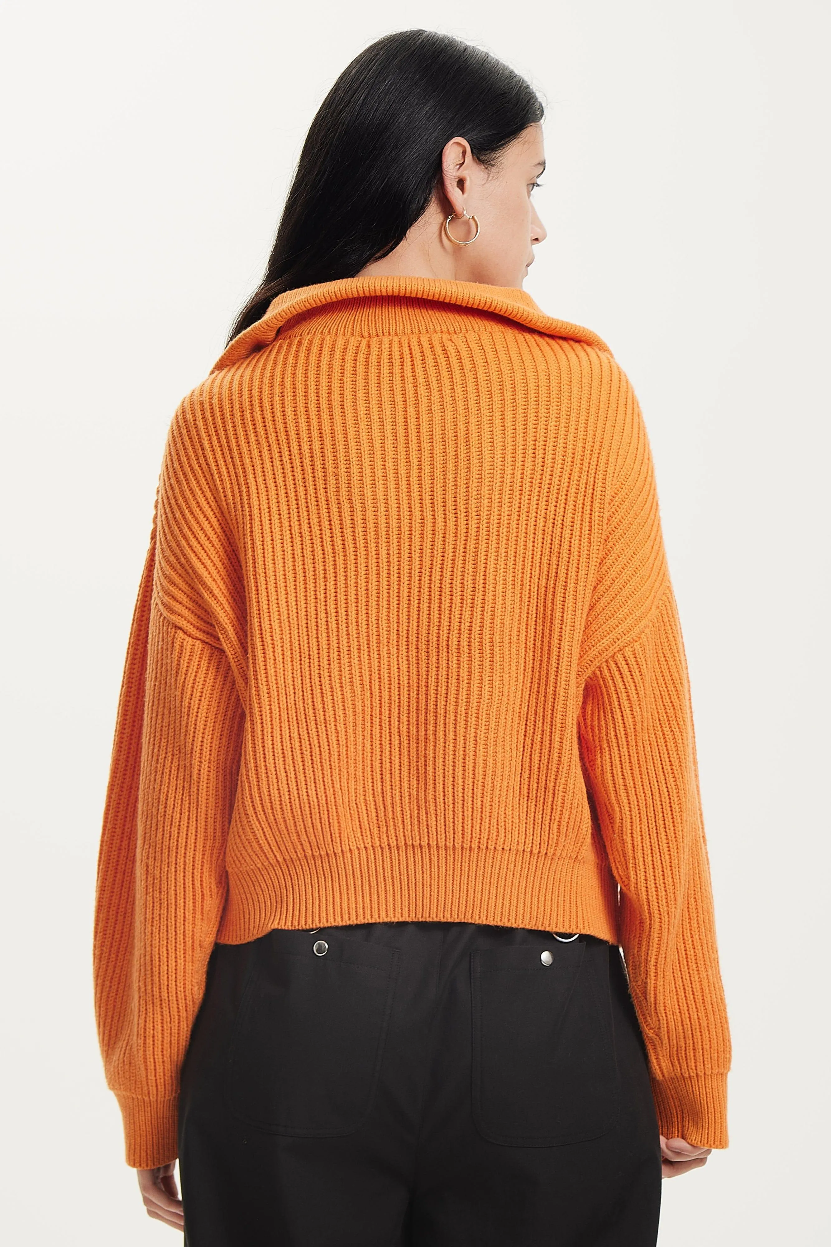 HIGH TIMES ZIP UP KNIT | JAFFA