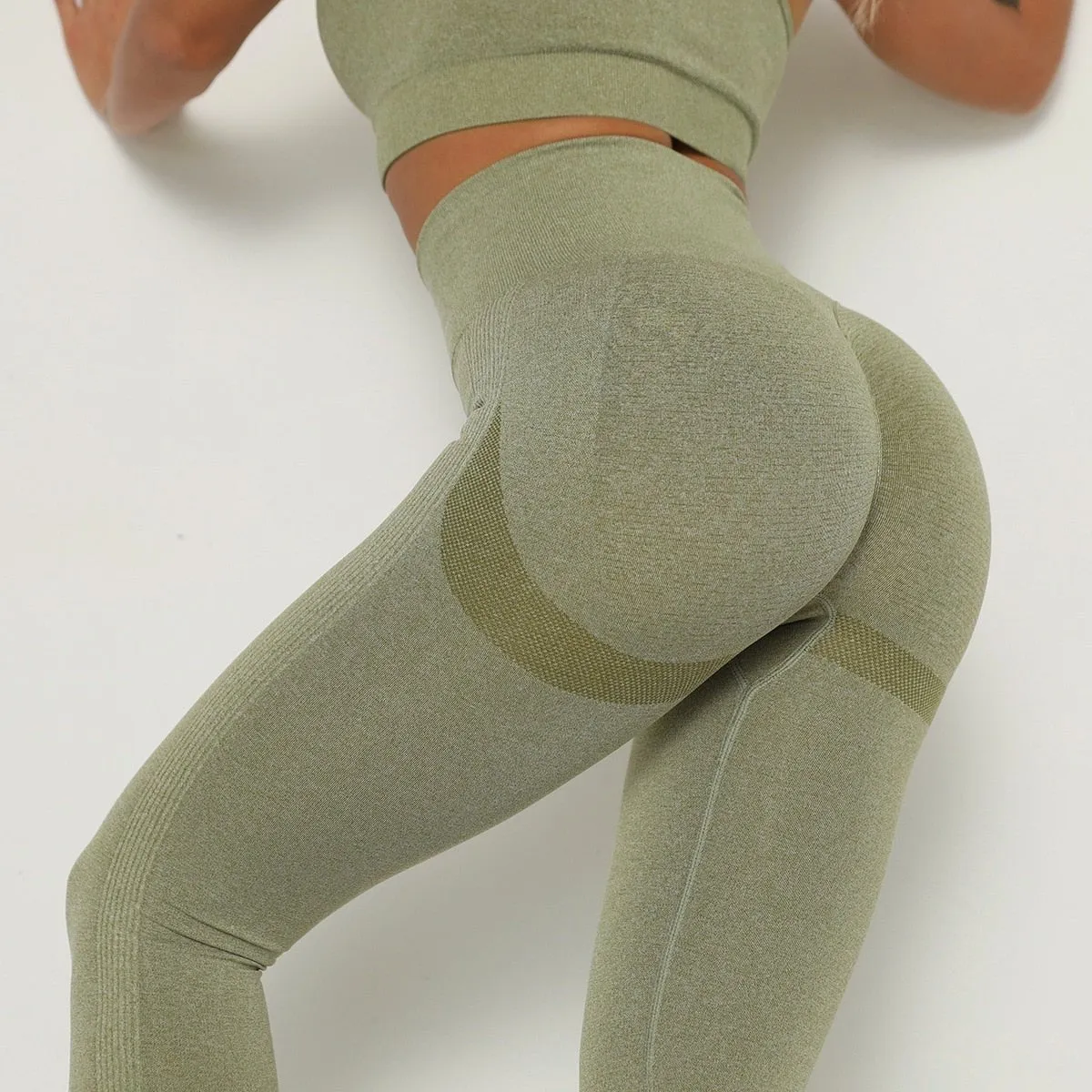 High Waist Seamless Leggings Push Up Leggins Sport Women Fitness Running Gym Pants Energy Workout Stretchy Sport Girl Activewear