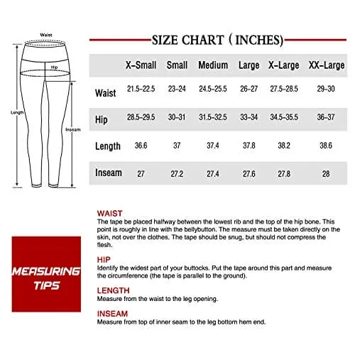 High Waist Womens Yoga Pants Leopard Printed Athletic Yoga Leggings with Pockets 3X Work Comfy Soft for Women,2XL
