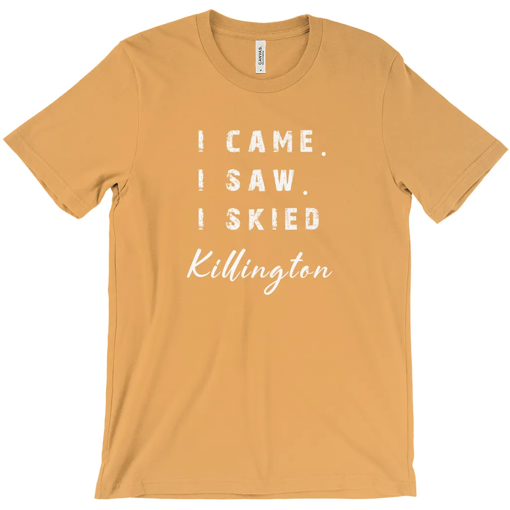 I came I saw I skied Killington - T-Shirt
