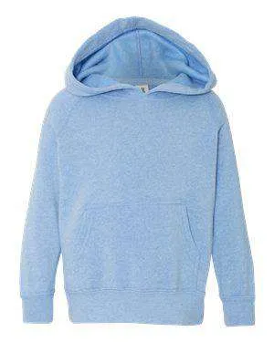 Independent Trading Toddler Raglan Hoodie Sweatshirt - PRM10TSB