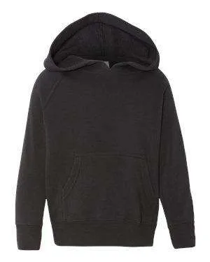 Independent Trading Toddler Raglan Hoodie Sweatshirt - PRM10TSB