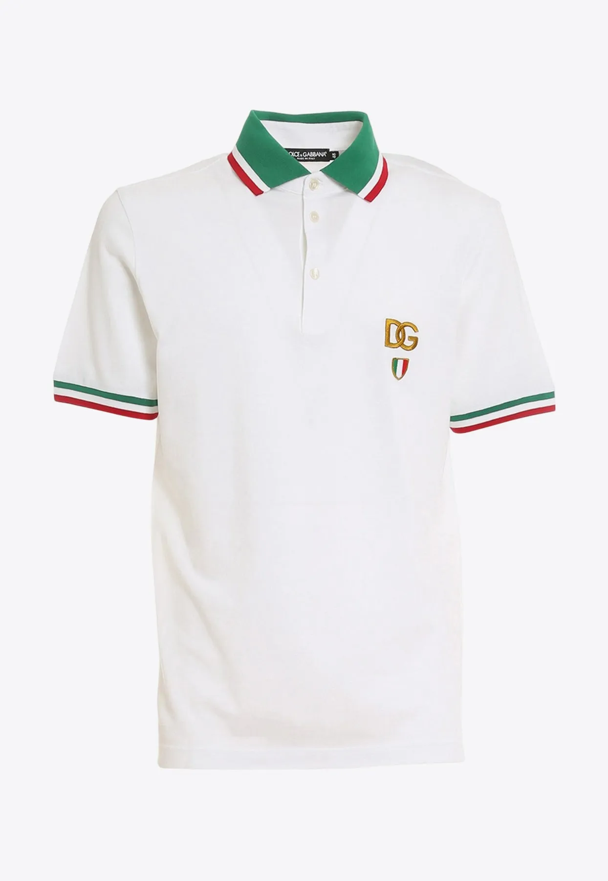Italy Crest DG Logo Polo T-shirt