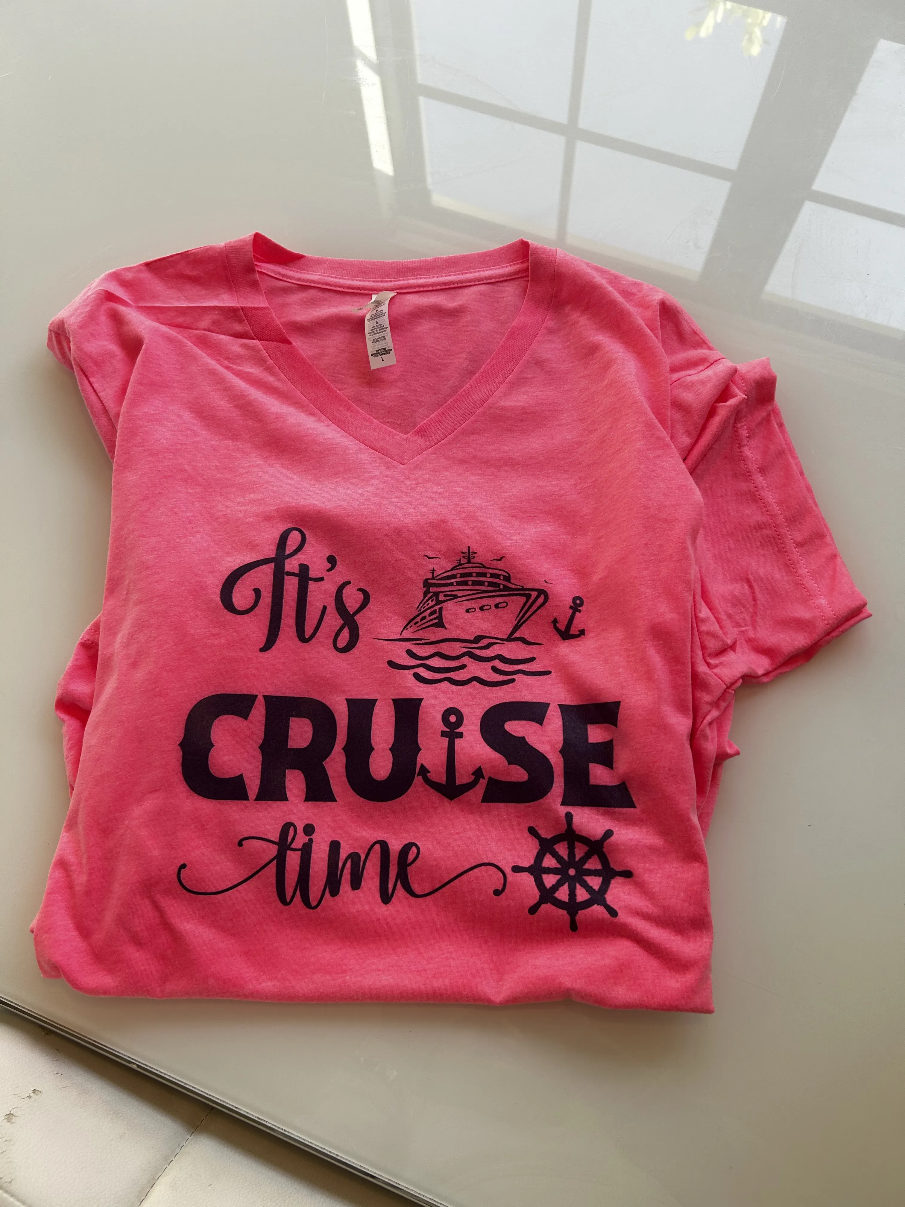 It's Cruise Time Neon Tees