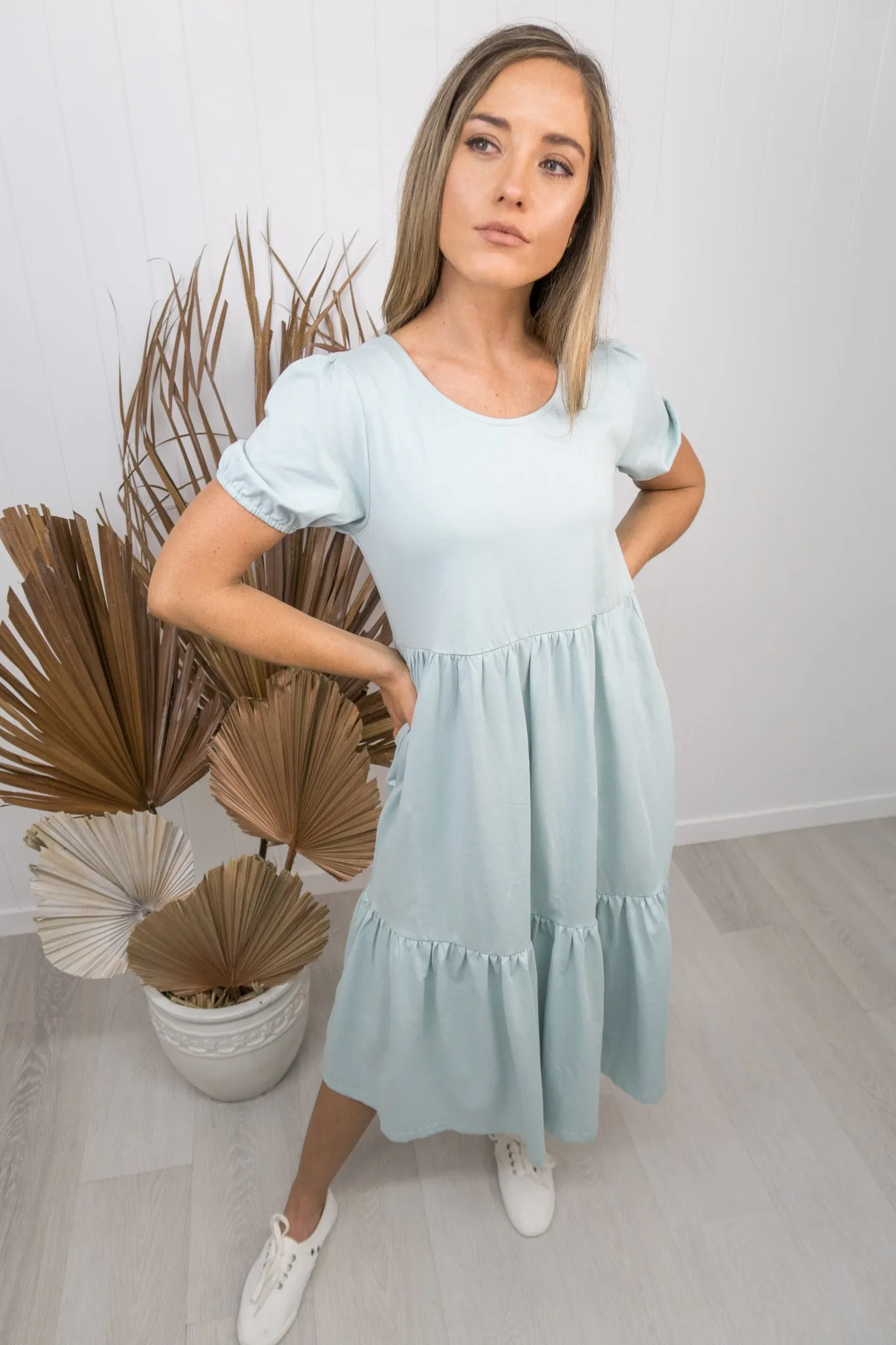 Jenna Dress -Sage