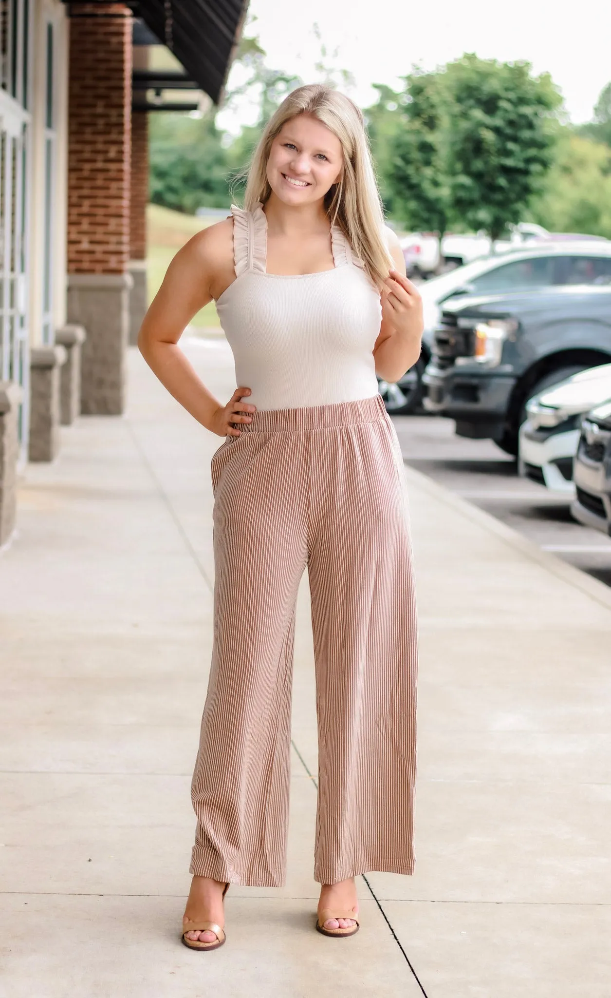 Jetsetter Striped Pants