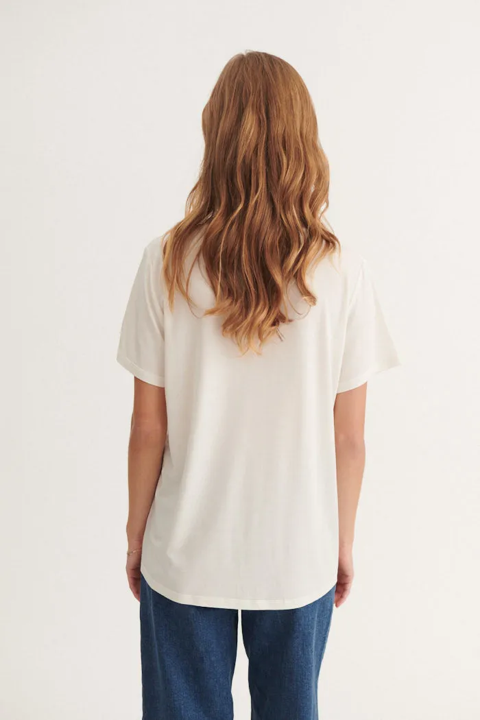 Joline V-neck - Off White