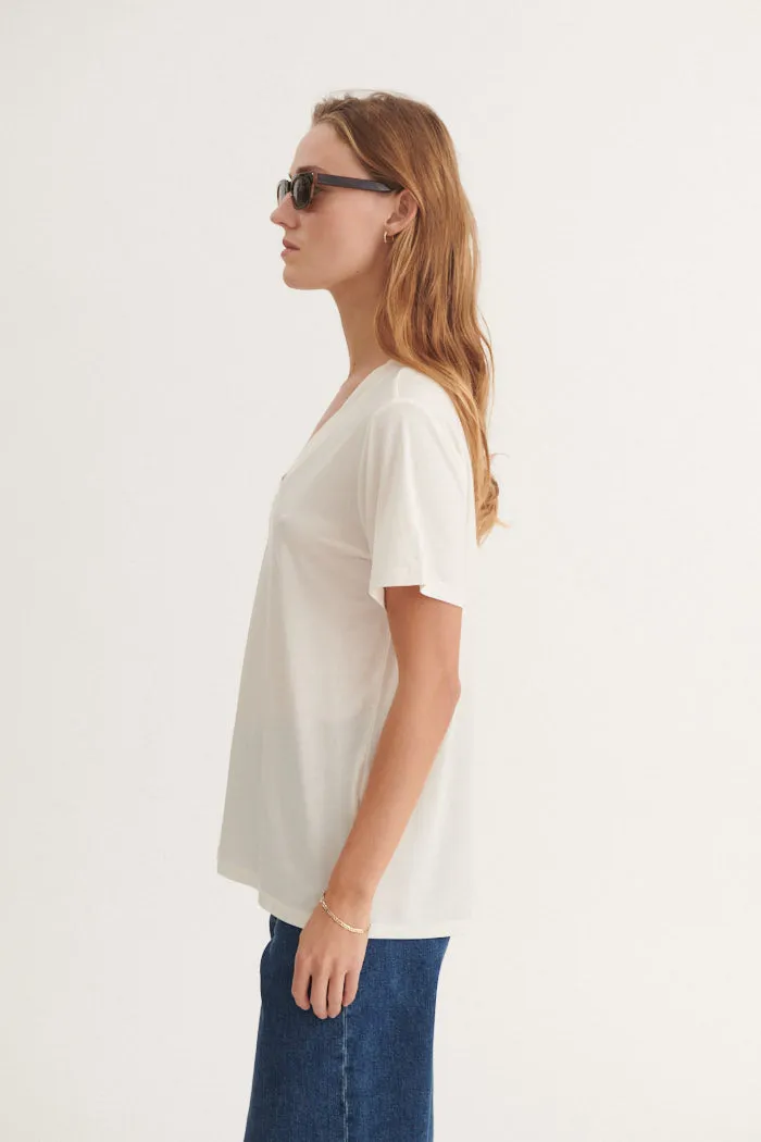 Joline V-neck - Off White