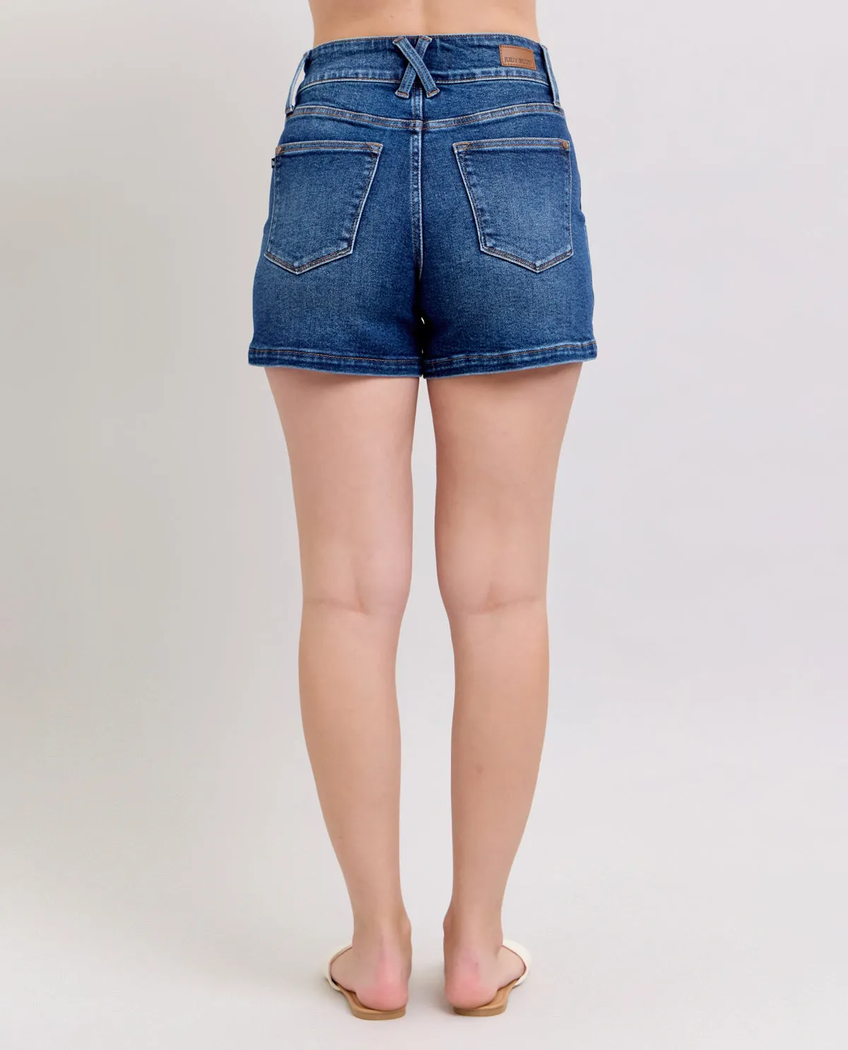 Judy Blue High Waist Double Button Shorts