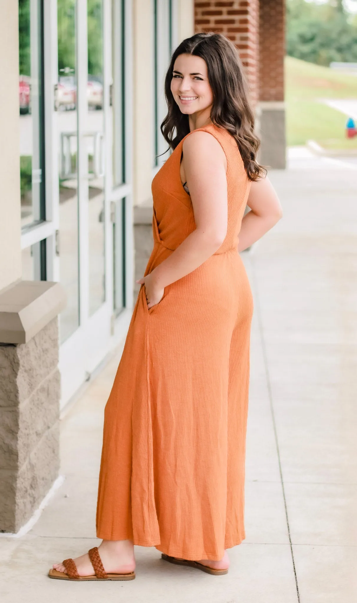 Jump Into Fall in Ochre