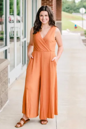 Jump Into Fall in Ochre