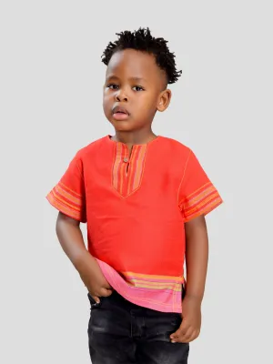 Kids V-Neck Shirt