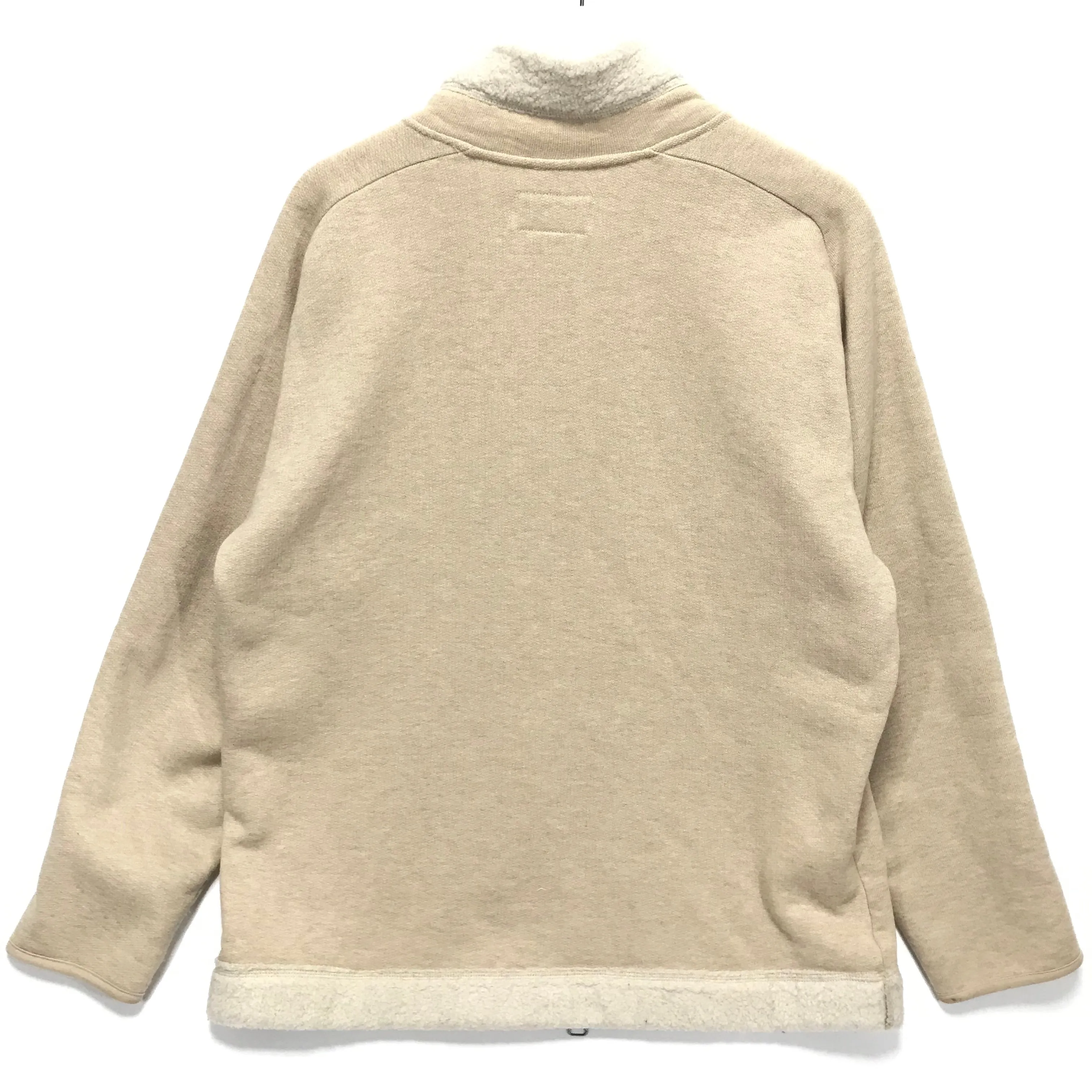[L] Neighborhood 12AW Everest Fleece Zip Up Jacket Beige