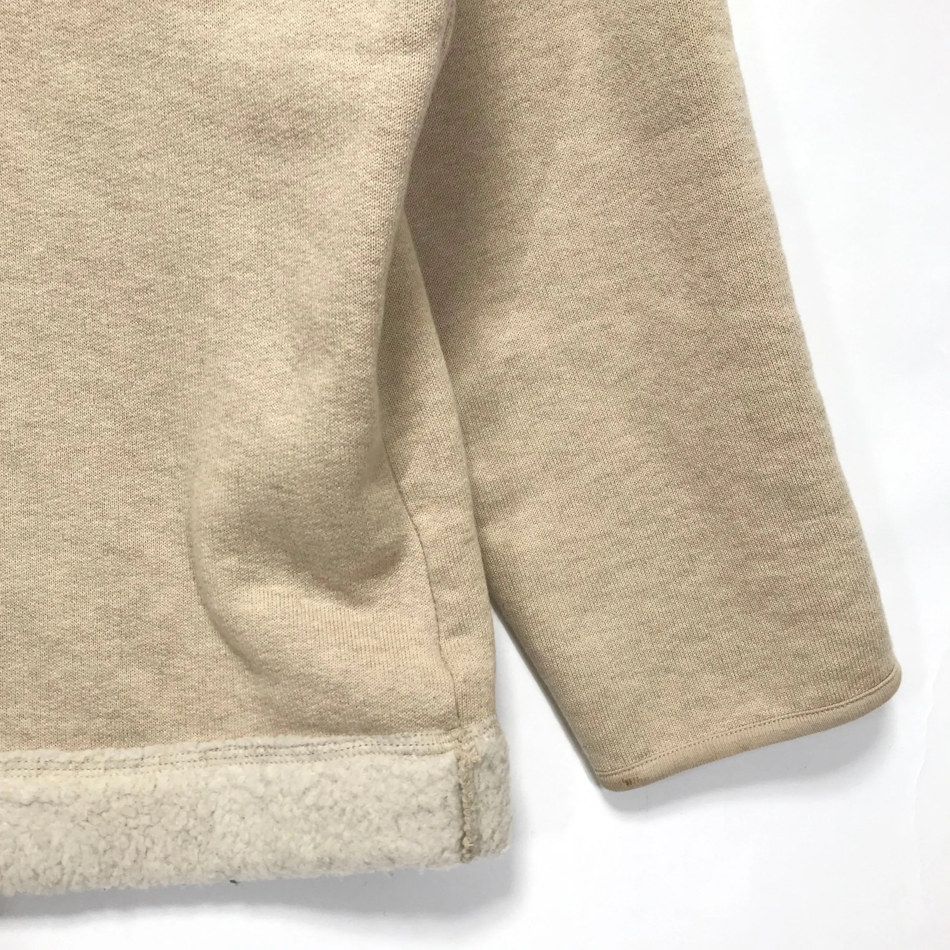 [L] Neighborhood 12AW Everest Fleece Zip Up Jacket Beige
