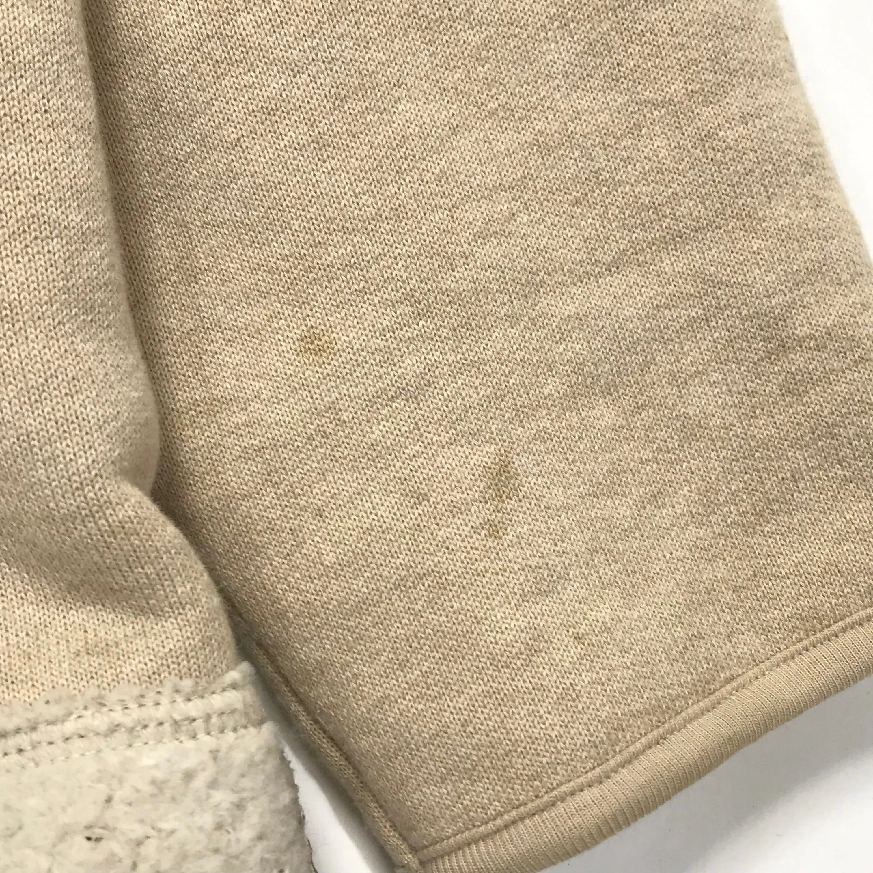 [L] Neighborhood 12AW Everest Fleece Zip Up Jacket Beige