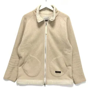 [L] Neighborhood 12AW Everest Fleece Zip Up Jacket Beige