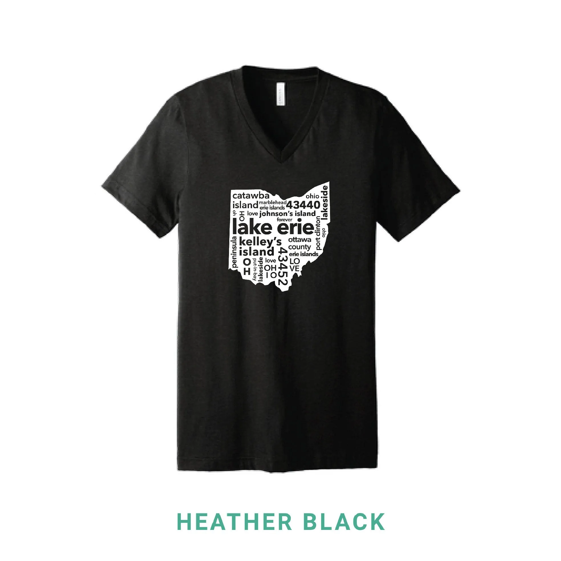 Lake Erie V Neck T-Shirt