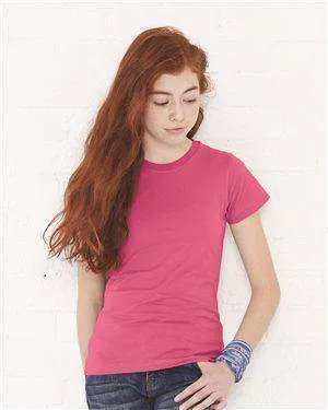 LAT Girl's Fine Jersey Crew Neck T-Shirt - 2616