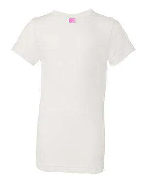 LAT Girl's Fine Jersey Crew Neck T-Shirt - 2616