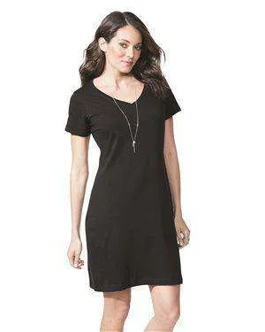 LAT Women's Side Seam V-Neck Cover-Up - 3522