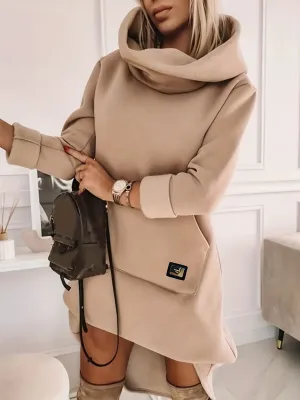 Laurel - Hooded sweatshirt dress