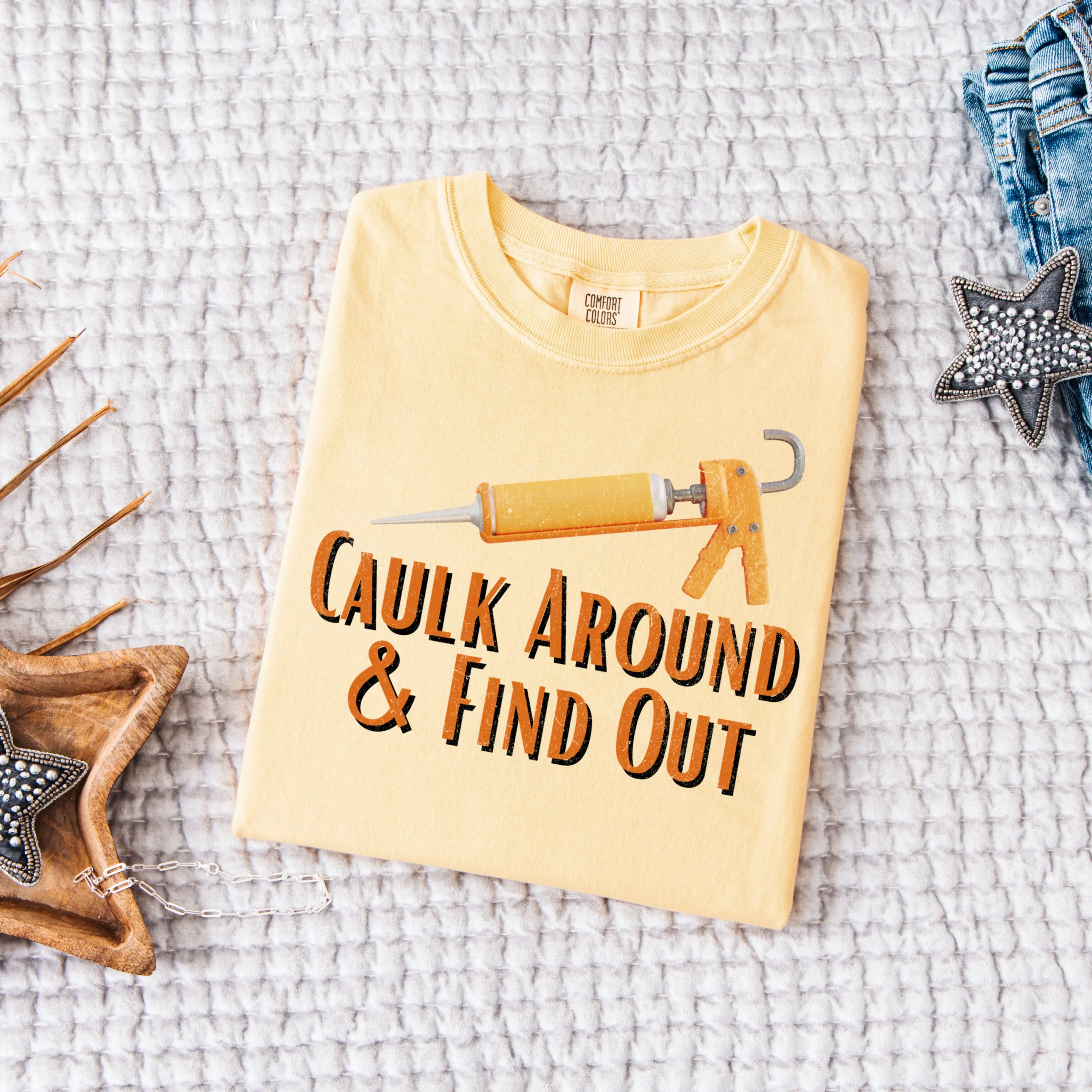 (LIFE ON WILLOW CREEK) CAULK AROUND & FIND OUT