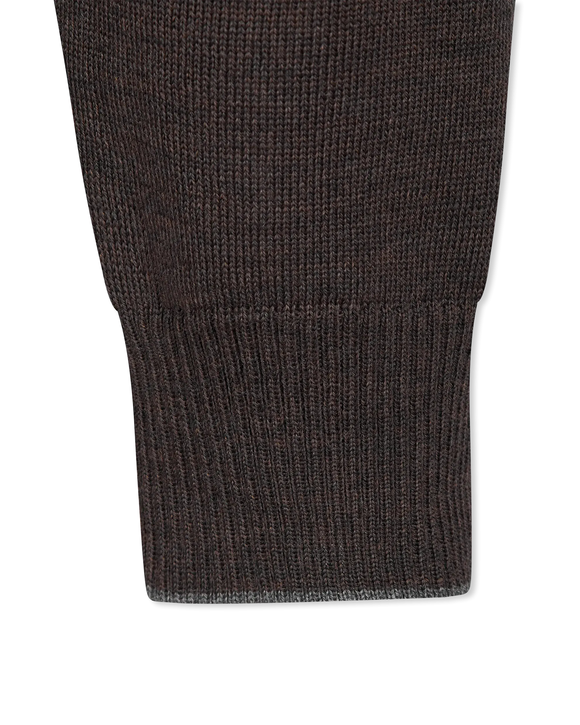 Light Gauge High Neck Quarter-Zip Sweater