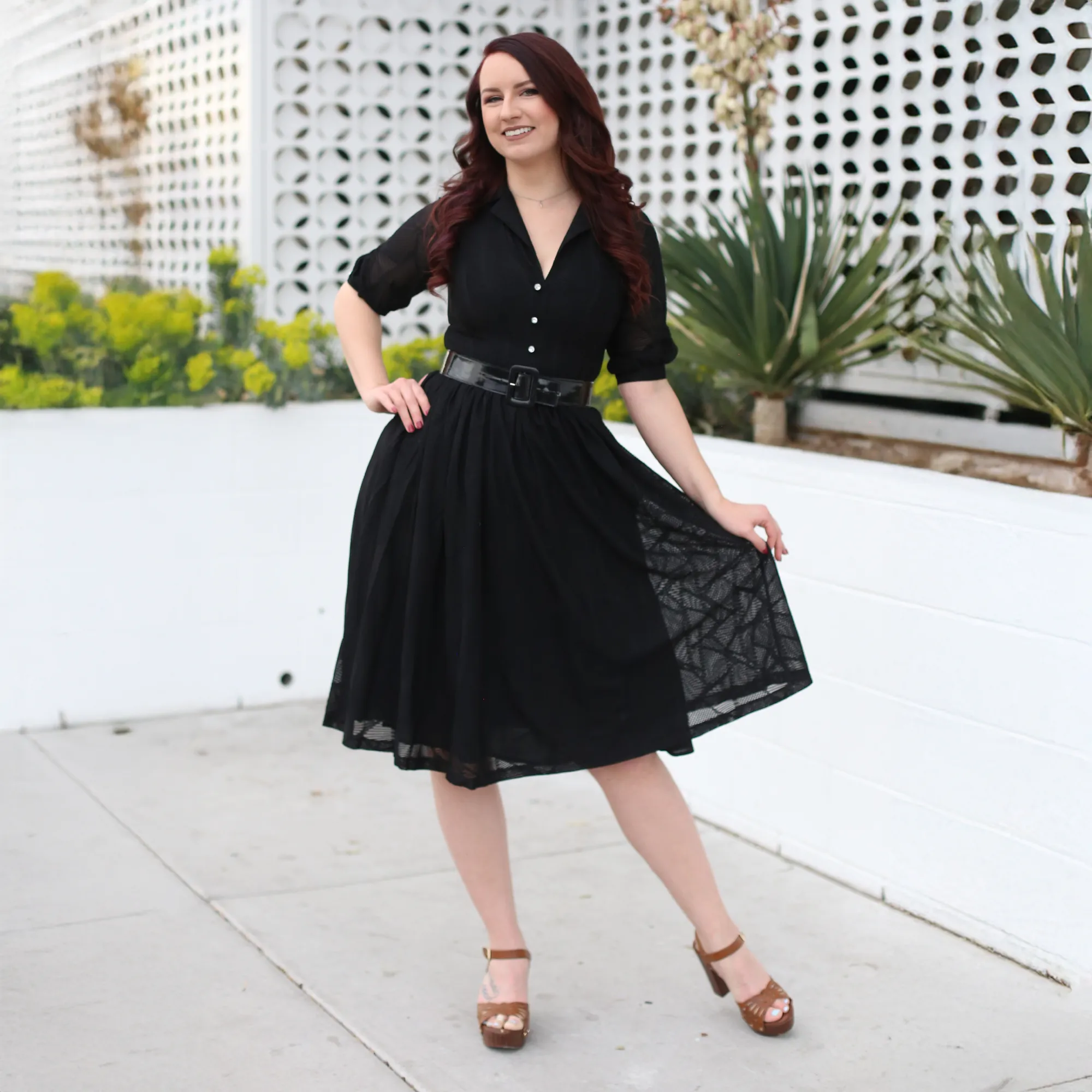 Lily Vintage Shirt Dress