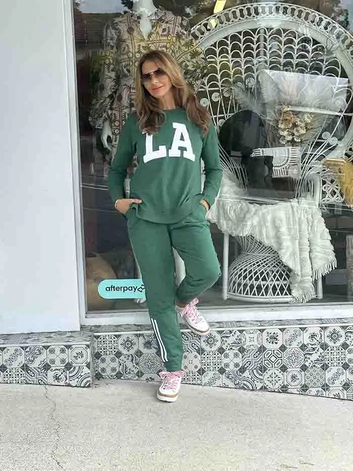 Lindsay Jogger - Green