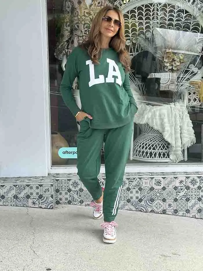 Lindsay Jogger - Green