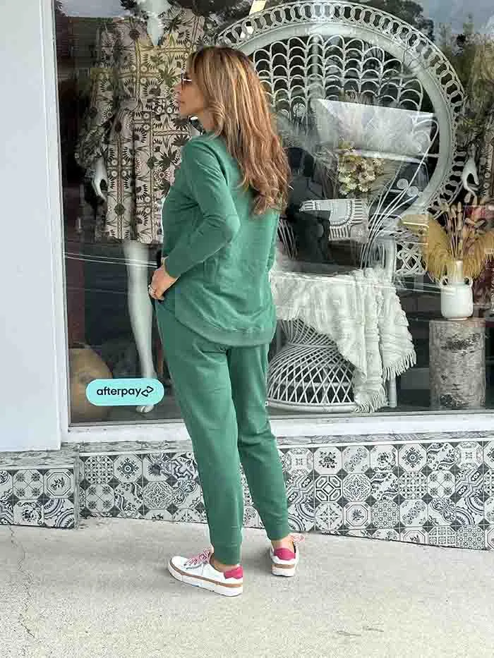 Lindsay Jogger - Green