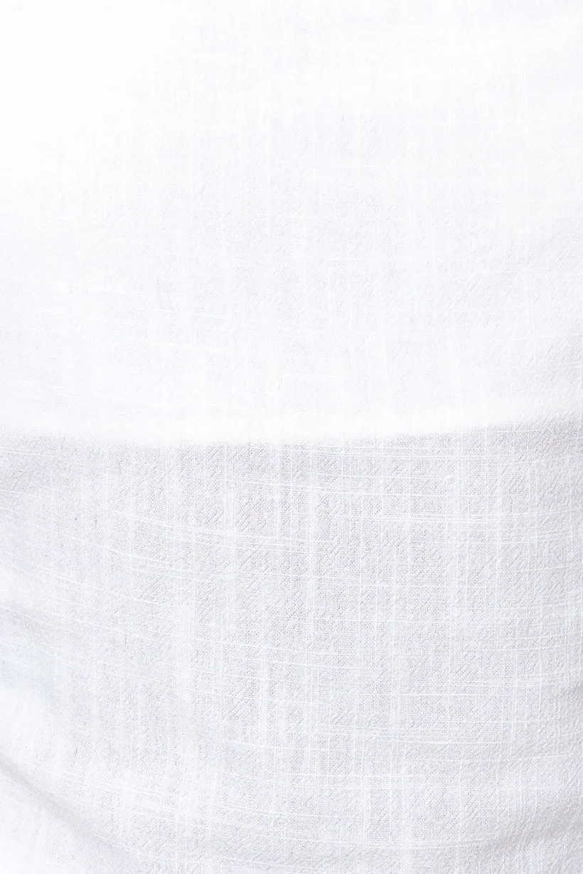 Linen Bandana Crop Top